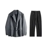 Gray (Черные повседневные штаны)