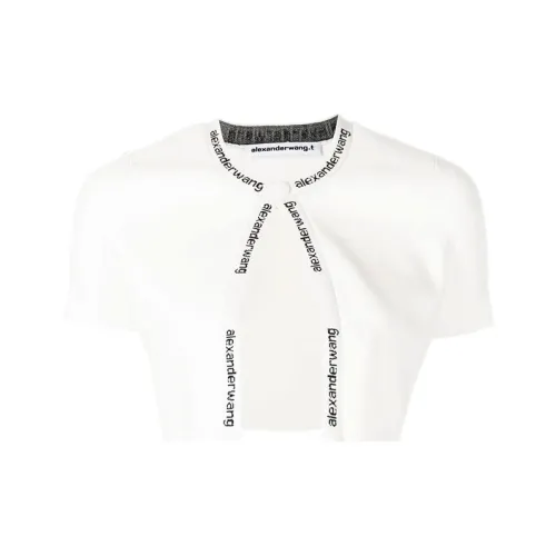 Alexander Wang FW22 Трикотаж Женский Белый