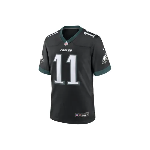 nike NFL A.J. Коричневый Philadelphia Eagles Футбол Джерси Мужской Черный