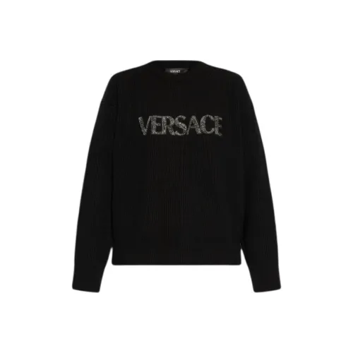 VERSACE Черные Женские Свитеры