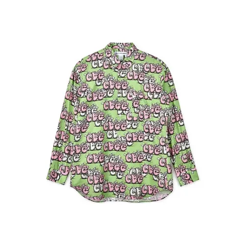 CDG Зеленые Женские Рубашки