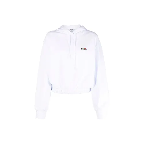 MSGM Белый Женские Свитшоты
