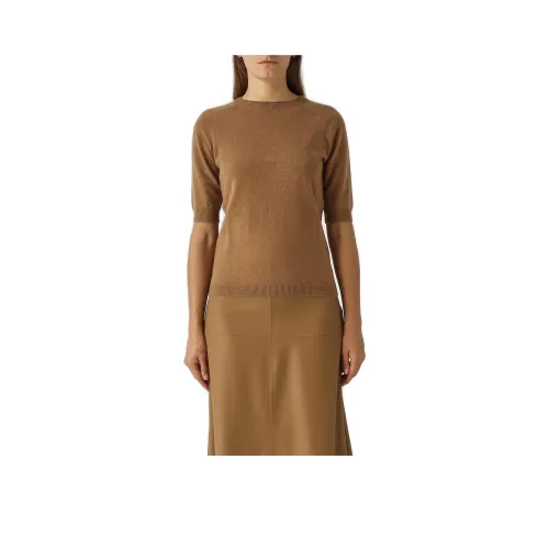 MaxMara Studio Свитер Женский Коричневый