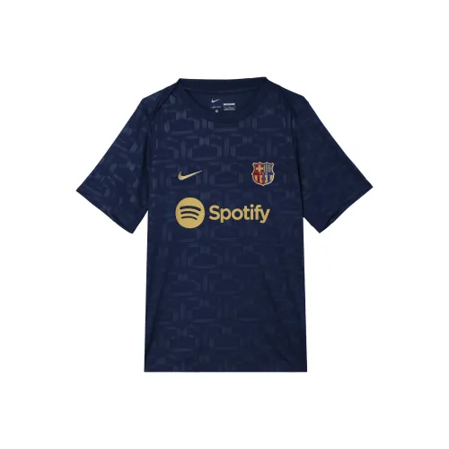 Nike FC Barcelona Dry Форма Футбол Джерси Мужской Морской синий