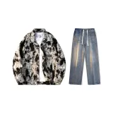 Set (Ink Drawing + Vintage Blue Denim Jeans)  
Комплект (Чернила Рисование + Винтаж Синий Деним Джинсы)