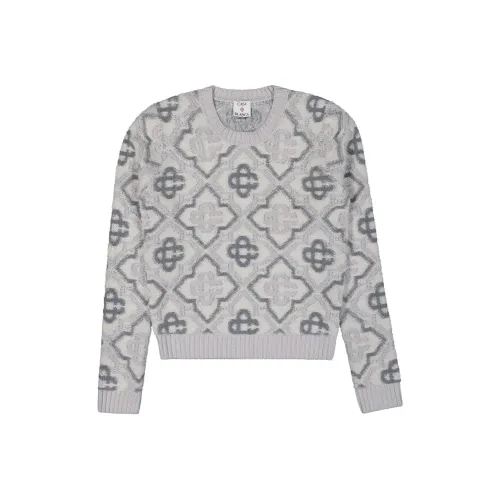 CASABLANCA SS25 Свитер Женский Светло-Серый