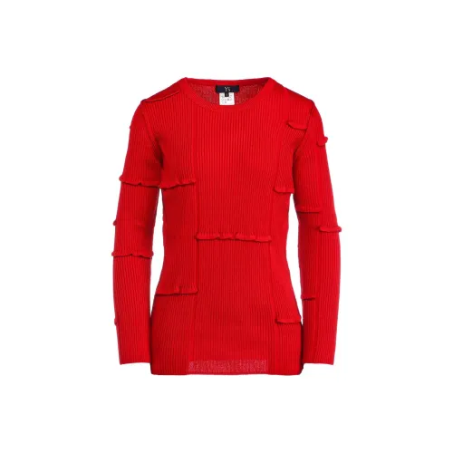 Yohji Yamamoto FW24 Свитер Женский Красный