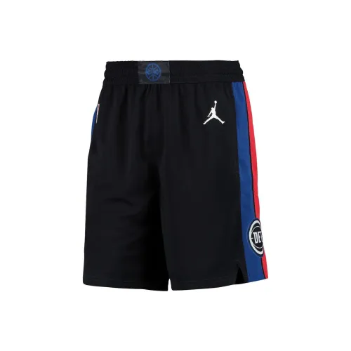 NBA Detroit Pistons Баскетбольные шорты Мужские Черные