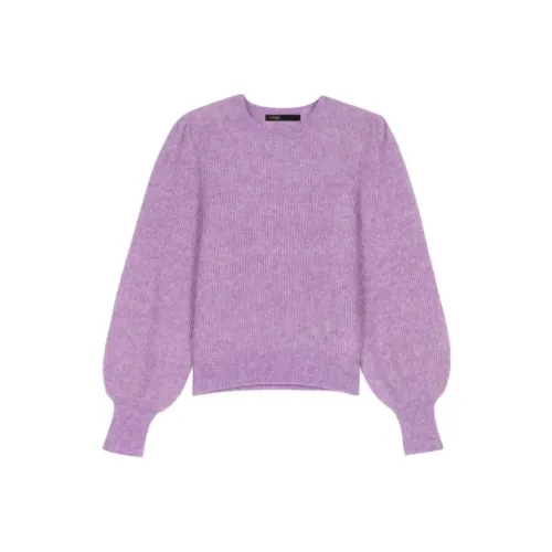 Maje Фиолетовые Женские Свитера