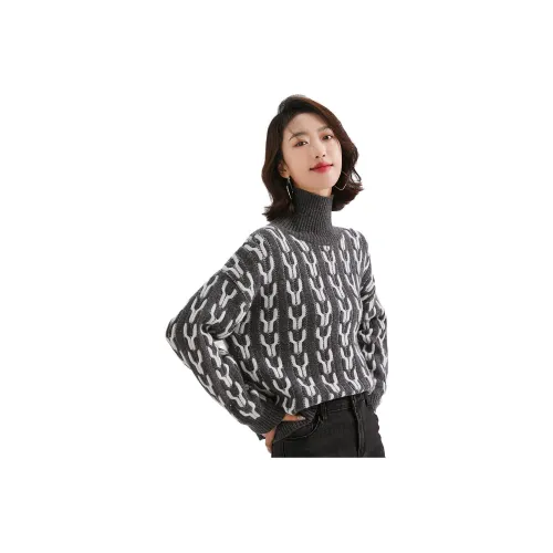 Sai Rabbit Свитер Женские Цветовой блок