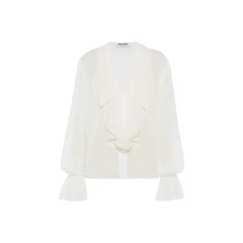 MIU MIU Белые Женские Рубашки