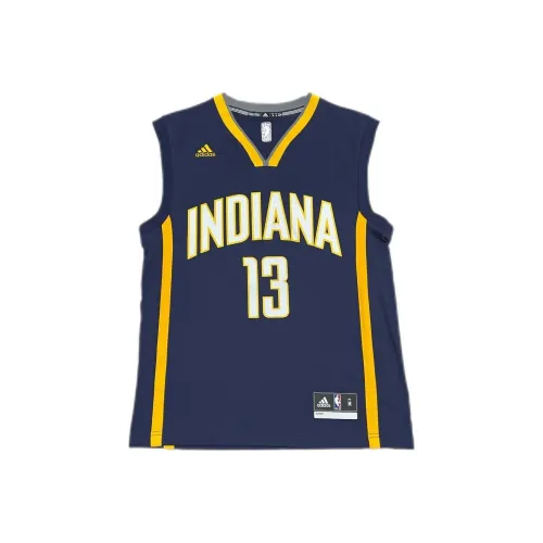 Adidas Баскетбольная Джерси Унисекс Темно-Синий