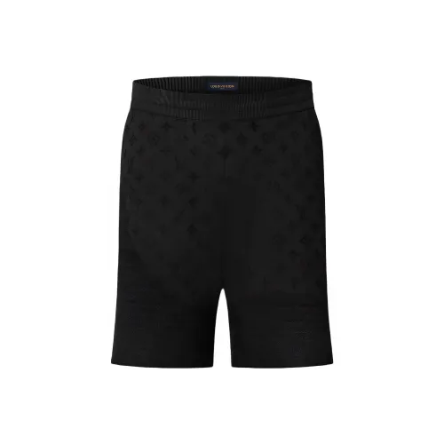 LOUIS VUITTON SS25 Повседневные шорты Мужские Черные