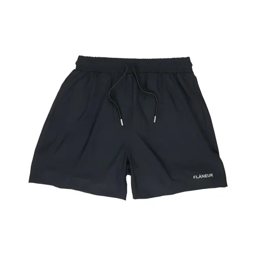 Flaneur Homme Черные Мужские Повседневные Шорты