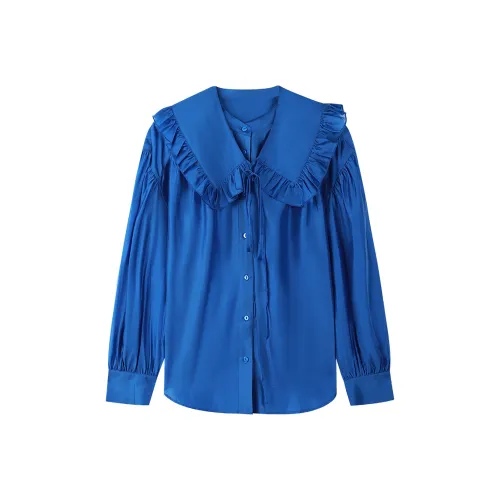 THE SEA LIFE Рубашка Женская Кляйн Синий