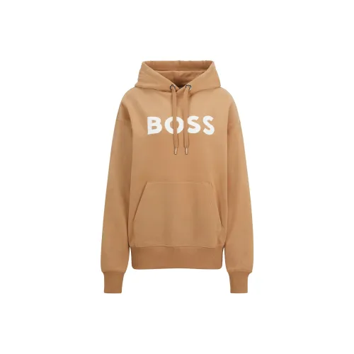 HUGO BOSS Верблюжий Женские Свитшоты