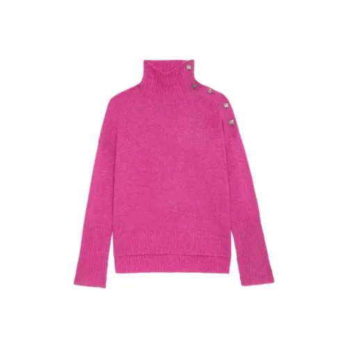 Zadig Voltaire Свитер Женский Фуксия