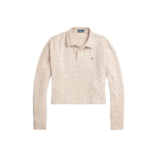 Polo Ralph Lauren Экрю Женские Свитеры