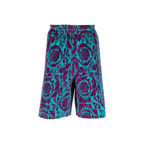 VERSACE Повседневные шорты Мужские Синие