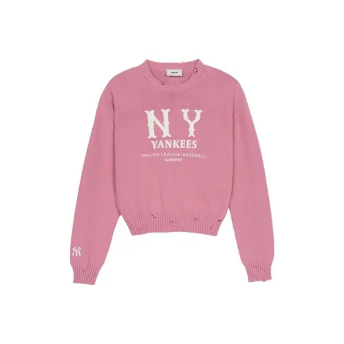 MLB New York Yankees Свитер Женский с принтом по всей поверхности Розовый