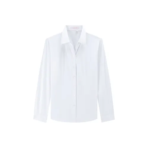 Romon Рубашка Женская Белая Саржа