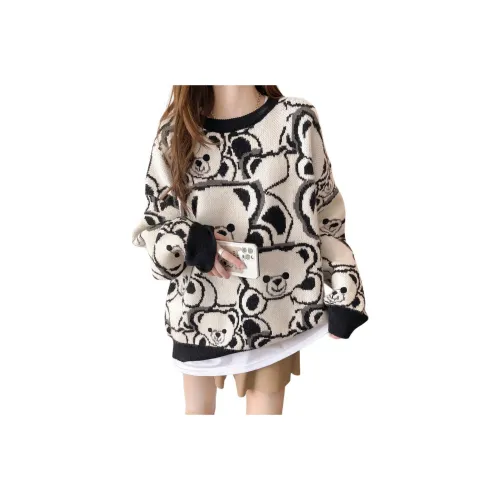 Tonlion Черные Женские Свитера