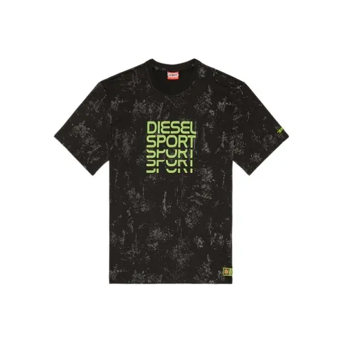 DIESEL Sport Черные Женские Футболки