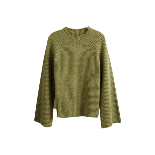 Olrain Свитер Женский Оливково-зеленый