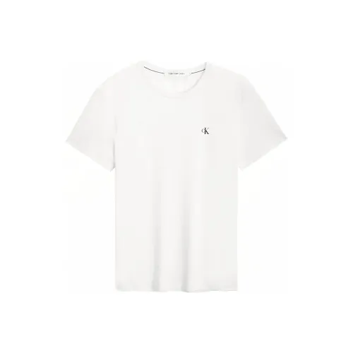 Calvin Klein T-Shirt Женская Moon Белый
