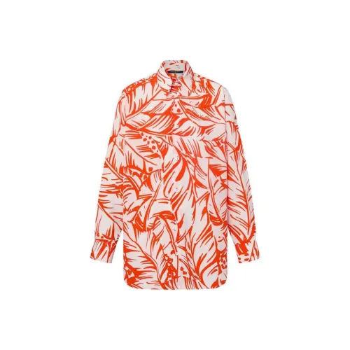 LOUIS VUITTON By the Pool SS24 Рубашка Женская Оранжевая