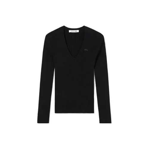 LACOSTE Черные Женские Свитеры