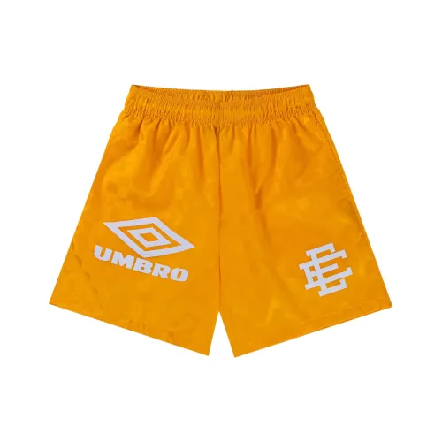 Umbro x Eric Emanuel FW24 Повседневные шорты Мужские Желтые