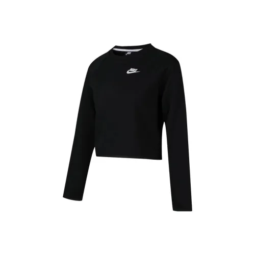 NIKE Черные Женские Свитшоты