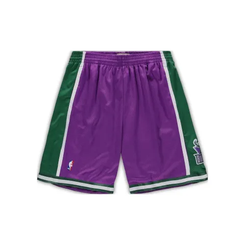 NBA Hardwood CLASSICS Команда Swingman Повседневные шорты Мужские Фиолетовые