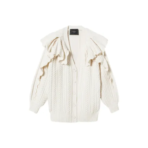 Твинсет Милано FW24 Свитер Женский Белый