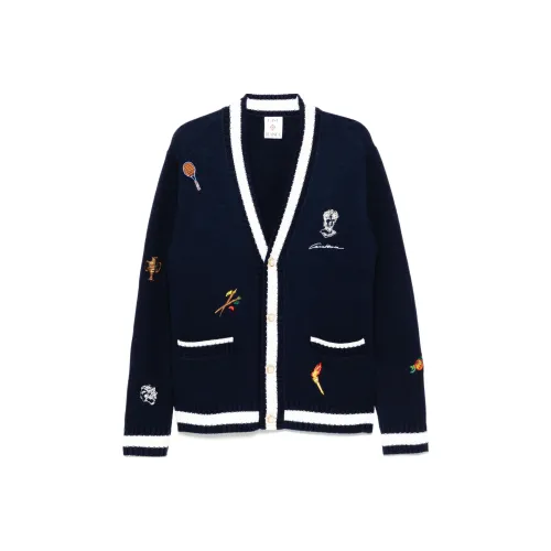 CASABLANCA SS25 Свитер Женский Морской Синий