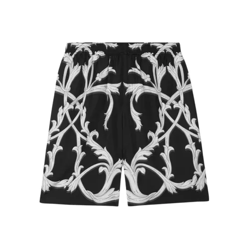 VERSACE Повседневные шорты Мужские Черные