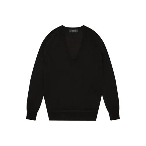 VERSACE Черные Женские Кашемировые Свитеры