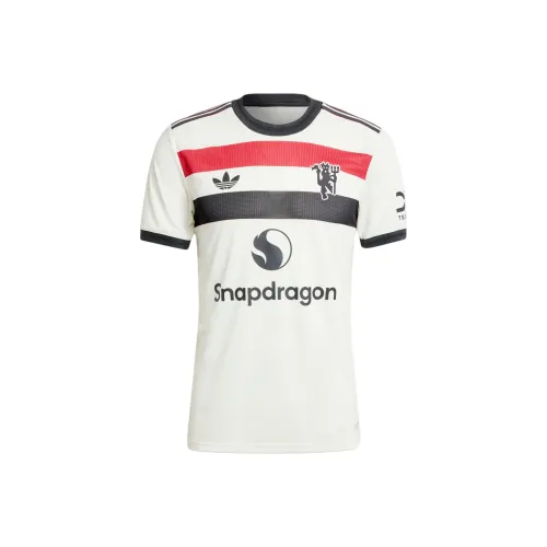 Adidas Originals SS24 24 25 Третье Аутентичное Джерси Футбол Джерси Мужское Серый Белый