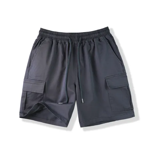 SHANTREE Повседневные шорты унисекс темно-серый