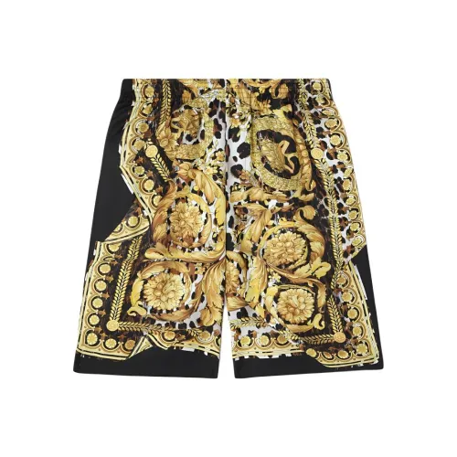 VERSACE SS24 Повседневные шорты Мужские Золотые