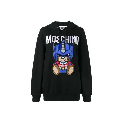 MOSCHINO Черные Женские Свитшоты