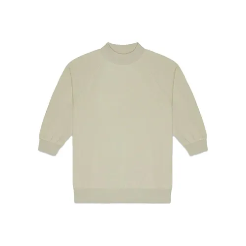 Fear of God Essentials SS22 Серо-зеленый Женские Свитшоты