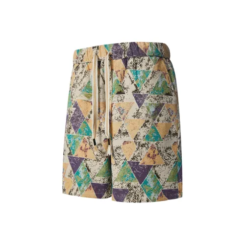 ArcaneFunk Повседневные шорты унисекс Schoenbrunn желтые