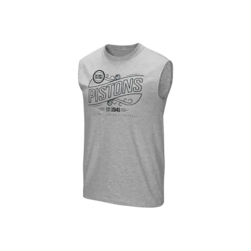 NBA Detroit Pistons Баскетбольная Джерси Мужская Серого цвета