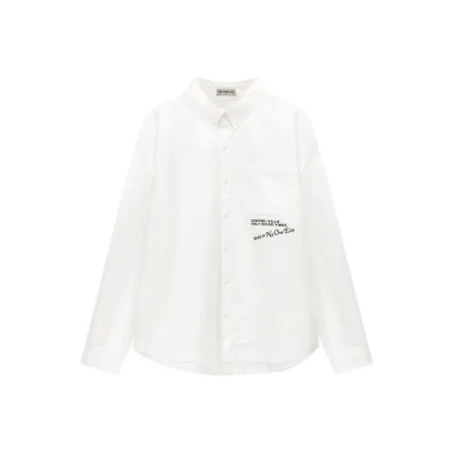 NO ONE ELSE Унисекс Рубашки