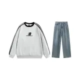 Белый, Фотиния, Серый, Топ + Средний, Синий, Штаны