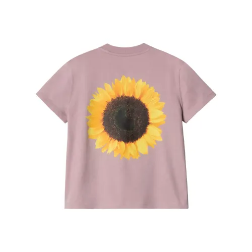 Carhartt WIP Collaboration W' S/S Розовые Женские Футболки