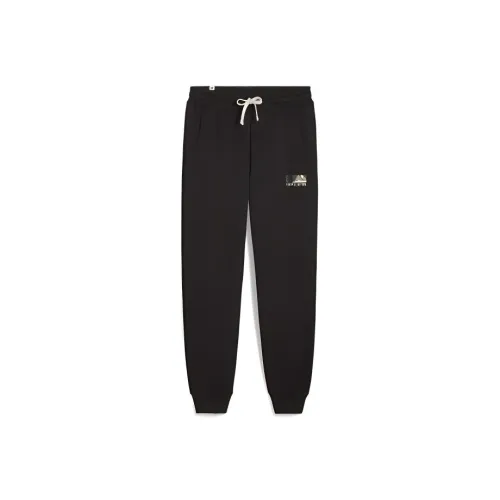 PUMA Мужские Повседневные Брюки Черные