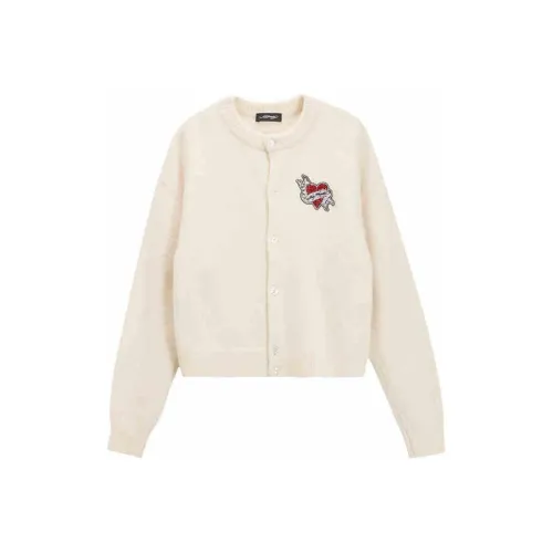 Ed Hardy FW24 Свитер Женский Айвори Белый